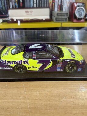 Robby Gordon Harrahs 1/24 NASCAR Diecast Autographed NO COA
